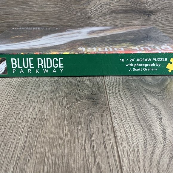 J.Scott Graham Blue Ridge Parkway Graveyard Fields Waterfall Puzzle 18×24 NEW - Picture 3 of 6